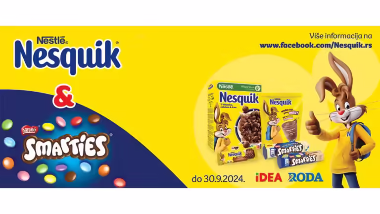 Nesquik nagradna igra 2024: Povratak u školu uz NESQUIK i SMARTIES