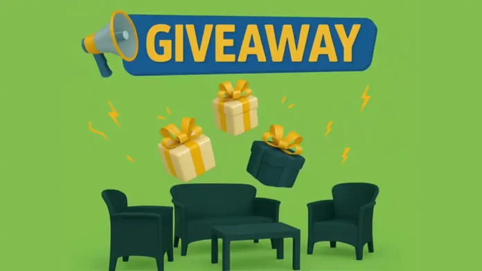 GIVEAWAY za baštensku garnituru na Facebooku i Instagramu!