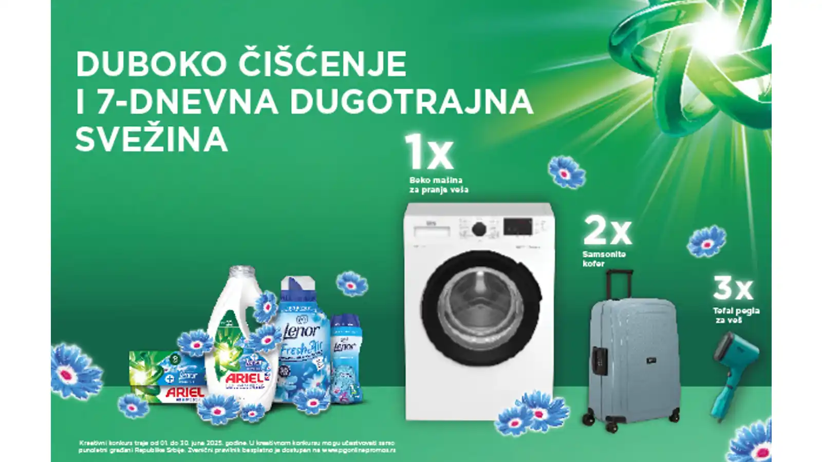 Ariel & Lenor kreativna kampanja nudi vredne nagrade