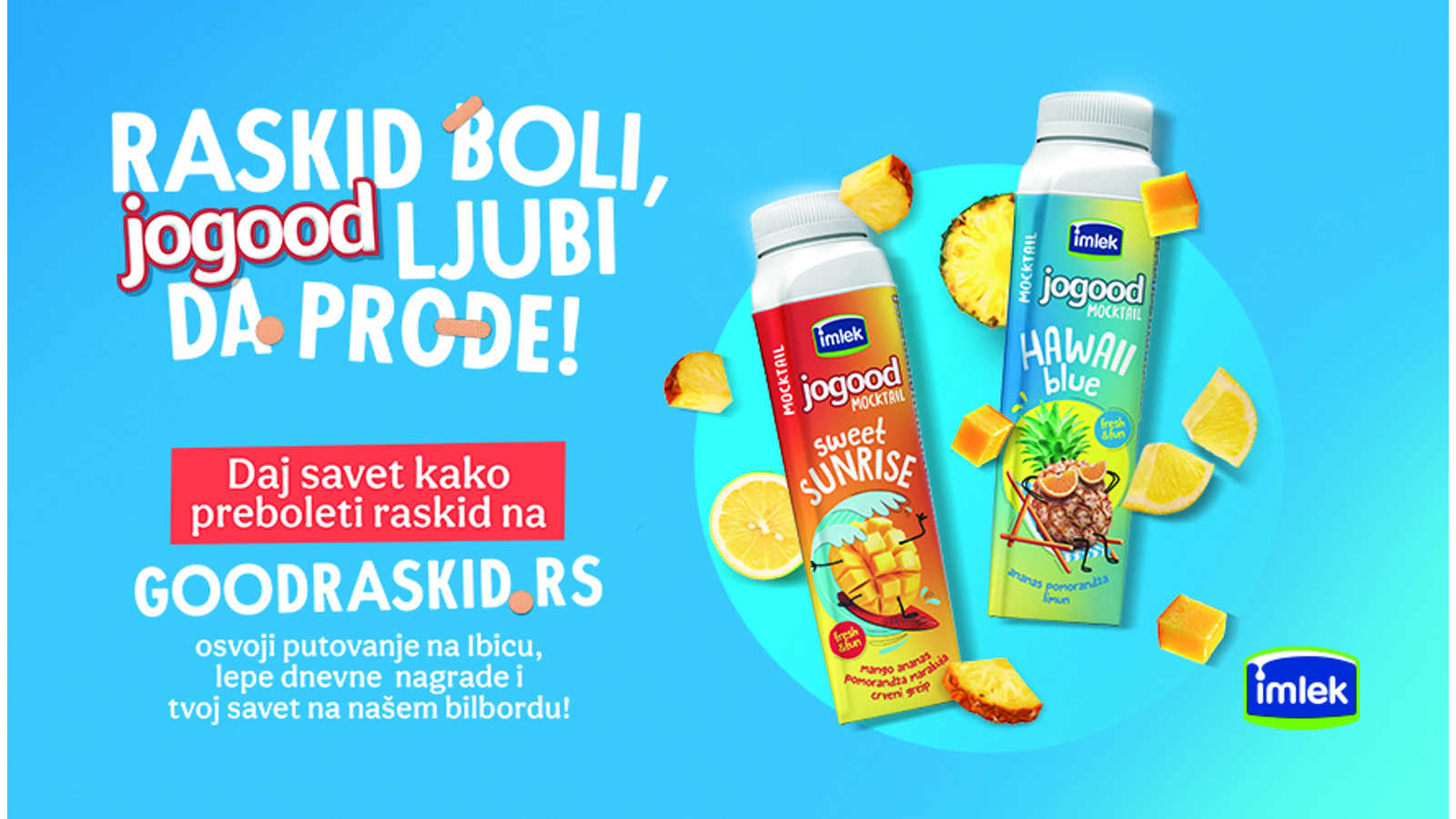 Imlek nagradna igra Goodraskid:Raskid boli,Jogood te vodi na Ibicu