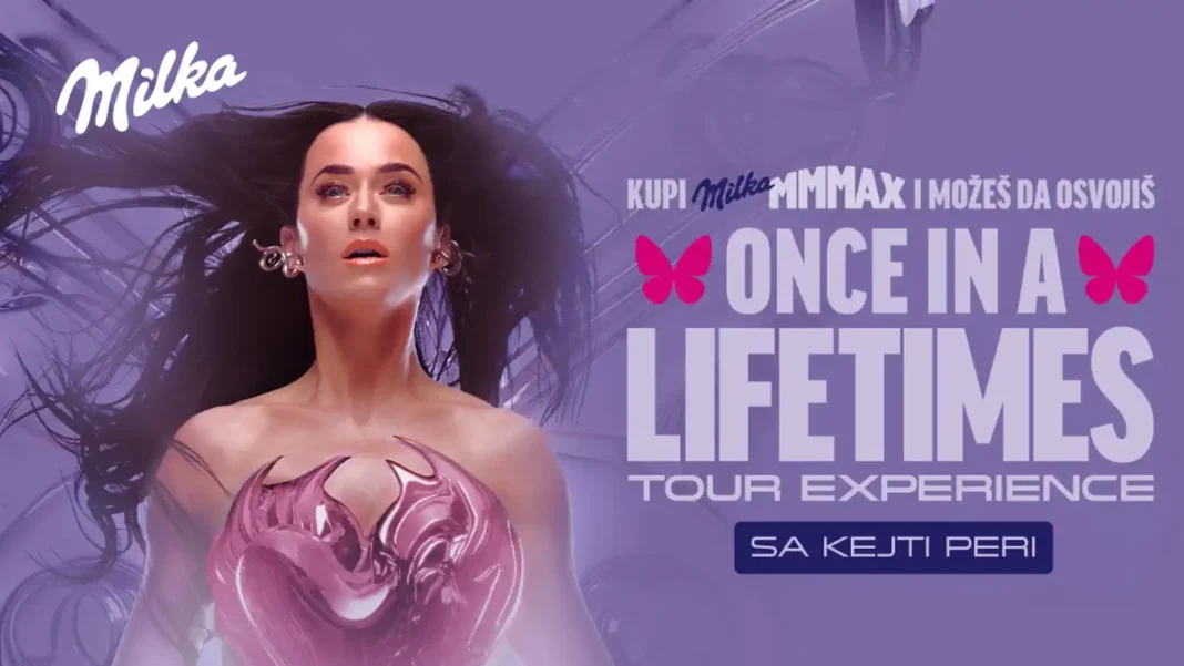 Milka nagradna igra 2025: MILKA MAX te vodi na koncert Kejti Peri