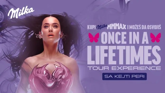 Milka nagradna igra 2025: MILKA MAX te vodi na koncert Kejti Peri