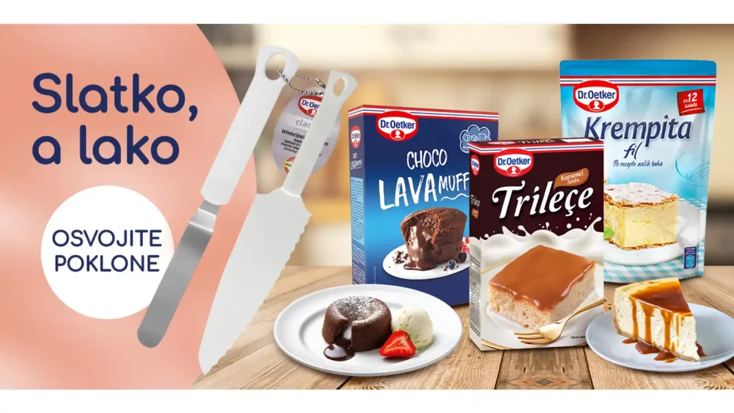 Dr. Oetker nagradna igra: Slatko, a lako!