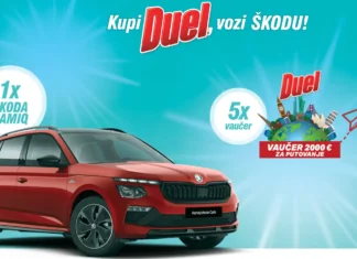 DUEL nagradna igra 2025: Kupi DUEL i vozi automobil Škodu
