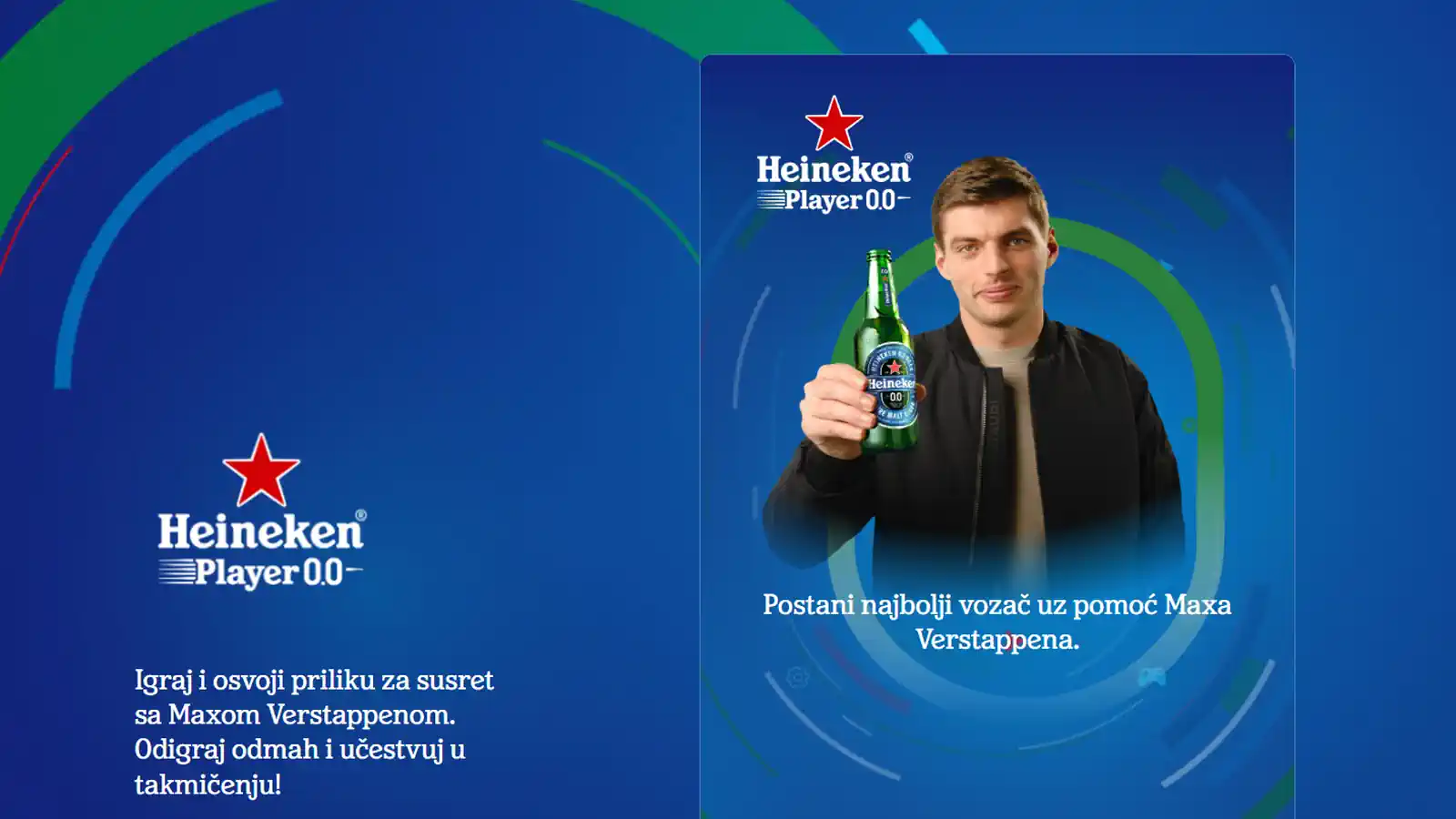 Heineken: Osvoji priliku za susret s Maxom Verstappenom!