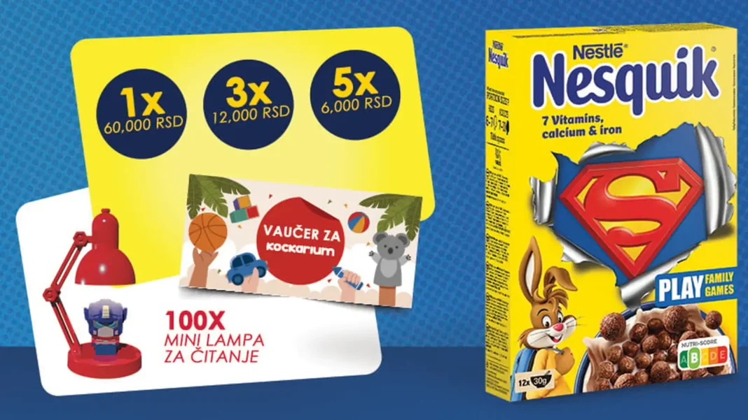 Nestle nagradna kampanja: Superman nagradni konkurs