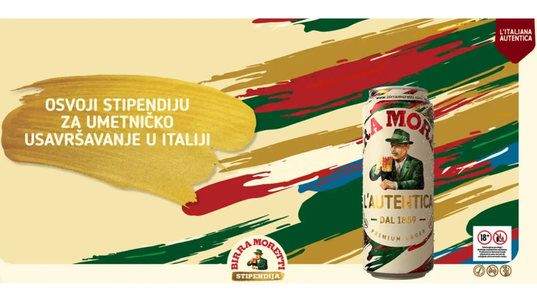 Birra Moretti: Osvoji stipendiju za umetničko usavršavanje u Italiji!