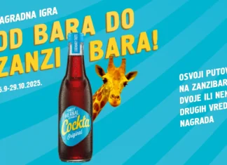 Cockta nagradna igra 2025: Od bara do Zanzibara!