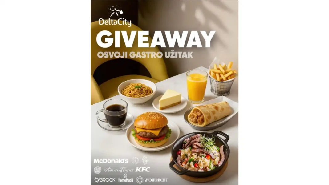 DeltaCity giveaway: Osvoji gastro užitak!