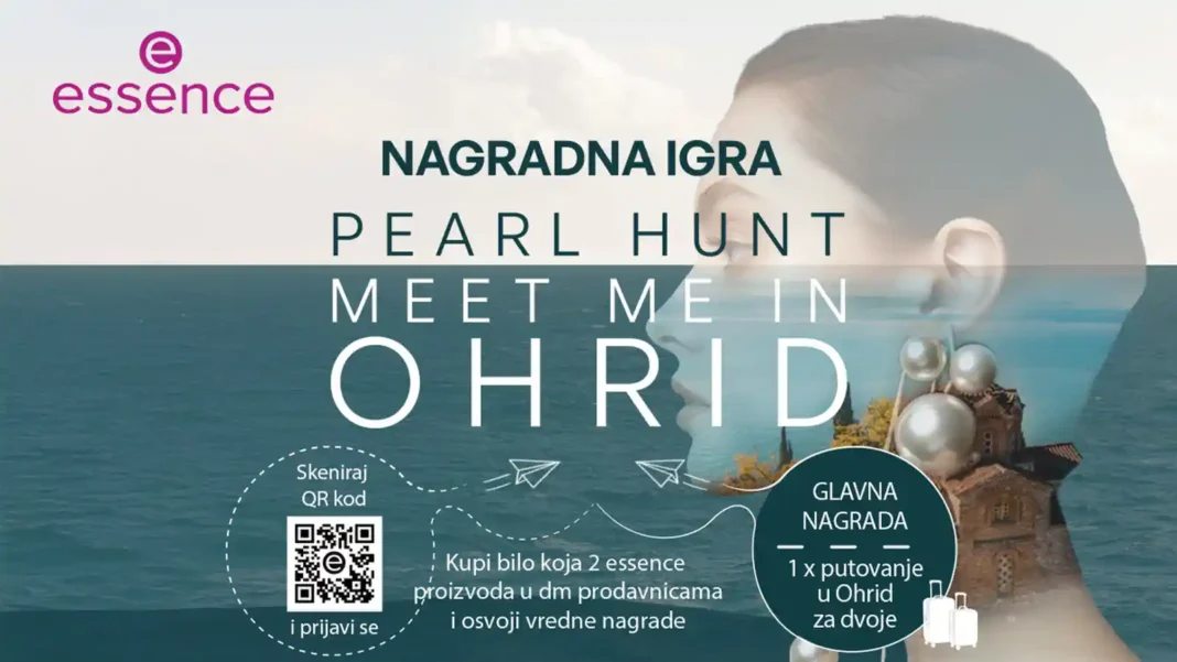 Essence i dm nagradna igra: PEARL HUNT MEET ME IN OHRID