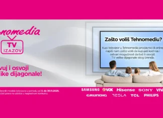 Tehnomedia TV izazov: Prilika da osvojiš TV velike dijagonale!