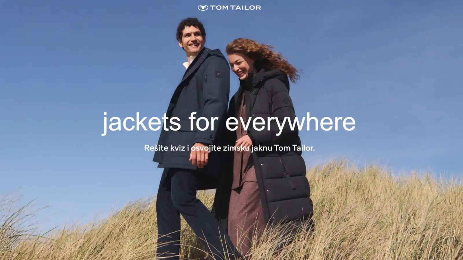 Besplatna Tom Tailor nagradna igra: Osvoji jakne za svaku priliku!