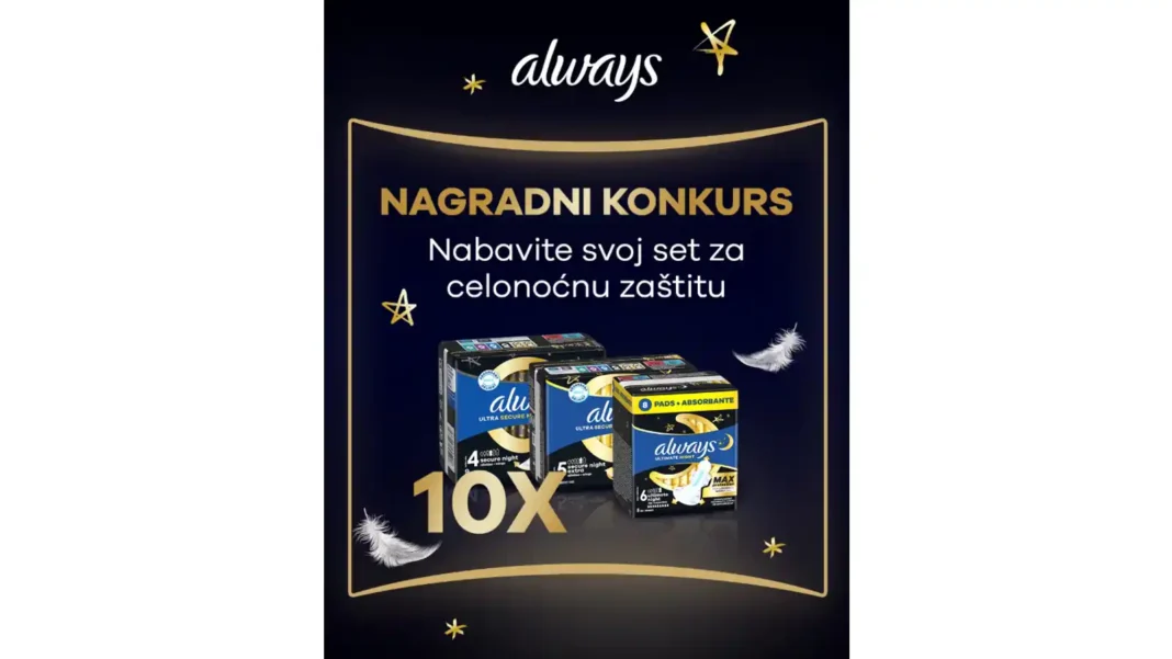 Always Ultra Night nagradni konkurs