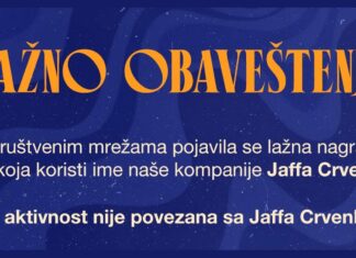 Jaffa Crvenka upozorava na lažnu nagradnu igru