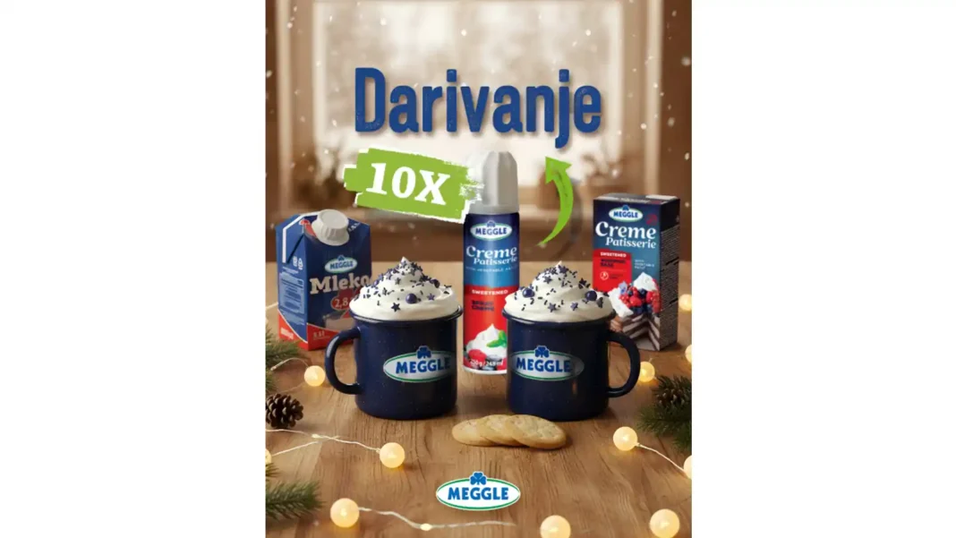 Meggle praznično darivanje