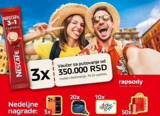 Nescafe nagradna igra 2026: Pokreni avanturu uz Nescafé 3in1