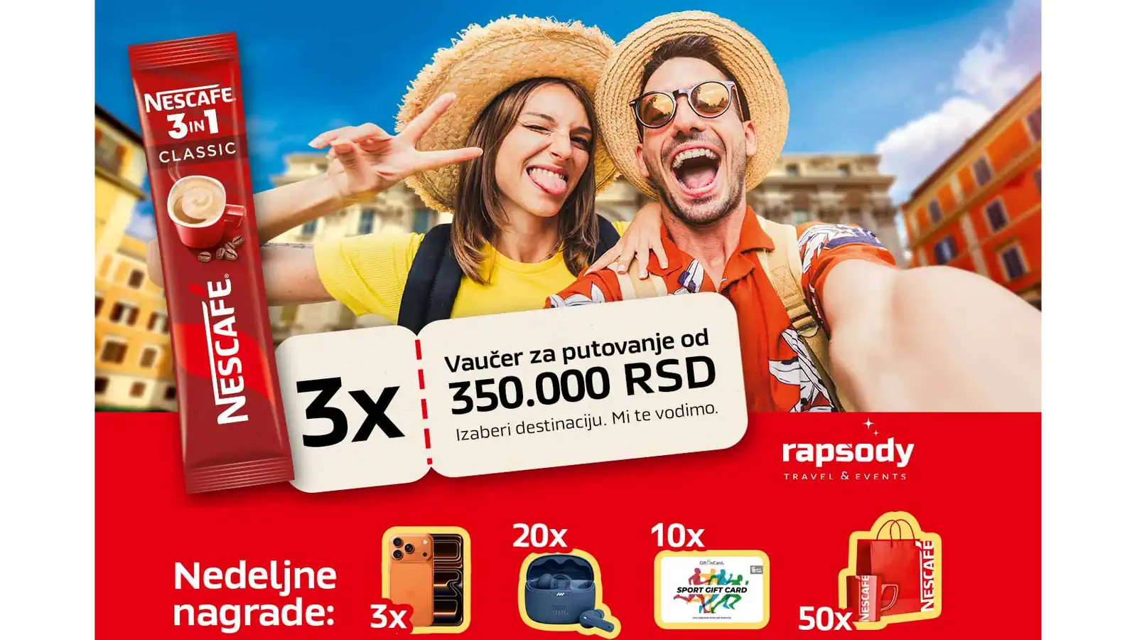 Nescafe nagradna igra 2026: Pokreni avanturu uz Nescafé 3in1