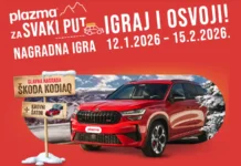 Slika automobila Škoda Kodiaq koji se može osvojiti u nagradnoj igri Plazme