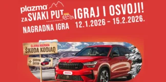 Slika automobila Škoda Kodiaq koji se može osvojiti u nagradnoj igri Plazme
