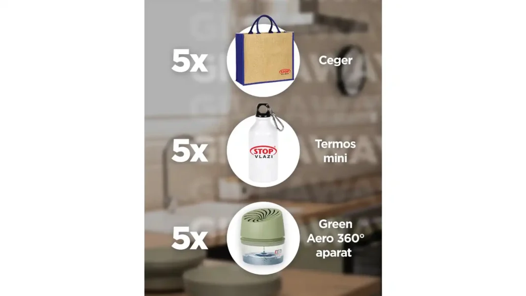 Henkel giveaway "Stop vlazi" na Instagramu