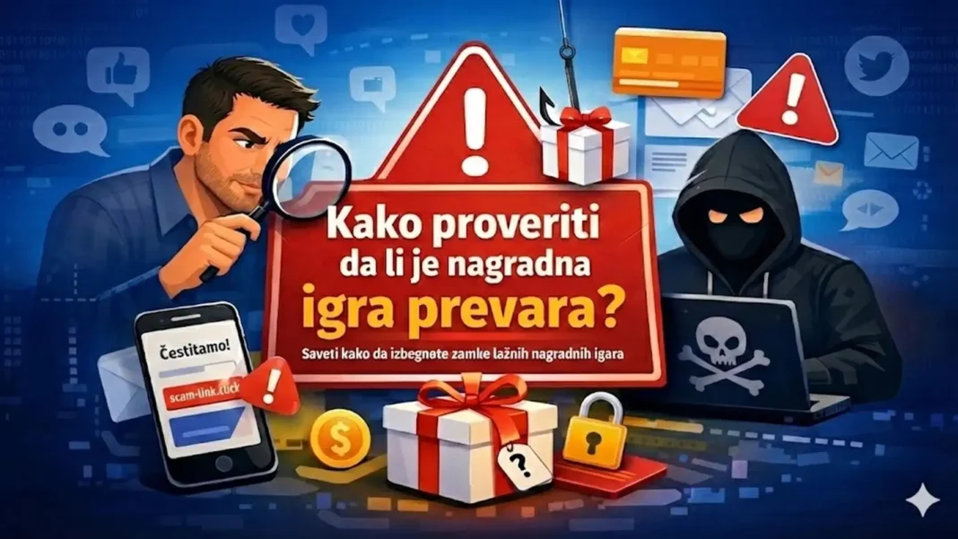 Kako proveriti da li je nagradna igra prevara?