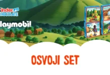 Kinder nagradna igra za Playmobil setove