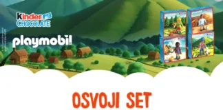 Kinder nagradna igra za Playmobil setove