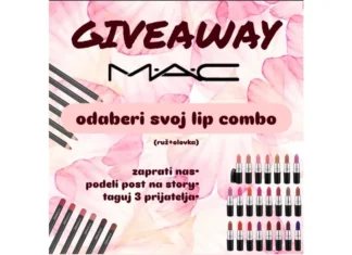 Maccosmetics Srbija giveaway za ruž i olovku po tvom izboru