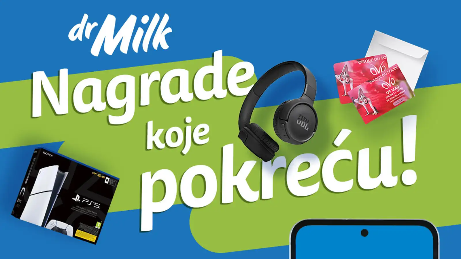 Mlekara Ub: dr Milk nagradna kampanja za PlayStation, slušalice i druge nagrade