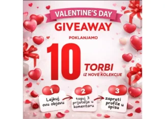Giveaway za 10 torbi iz nove kolekcije za Dan zaljubljenih