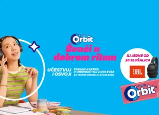 Orbit nagradna igra 2026: Orbit Žvaći u dobrom ritmu Orbit nagradna igra za glavnu nagradu IKEA karticu od 2000 evra i 20 JBL slušalica