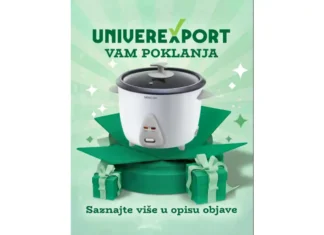 Univerexport poklanja praktični aparat za kuvanje pirinča