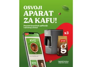 Grand kafa nagradni konkurs: Osvoji aparat za kafu Grand kafa nagradni konkurs u aplikaciji za kafa aparate