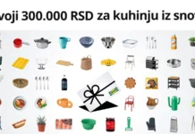 IKEA nagradna igra 2026:Zabavna kuhinja za 300.000 rsd na kartici IKEA nagradna igra za kuhinju od 300.000 RSD