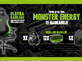 Monster nagradna igra za gejming nagrade