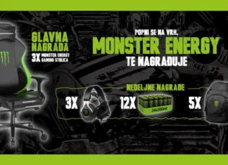 Monster nagradna igra 2026: Monster Energy te nagrađuje! Monster nagradna igra za gejming nagrade