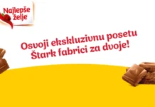 Najlepše želje nagradna igra: Osvoji posetu Štark fabrici za dvoje Najlepše želje nagradna igra: Osvoji posetu Štark fabrici za dvoje