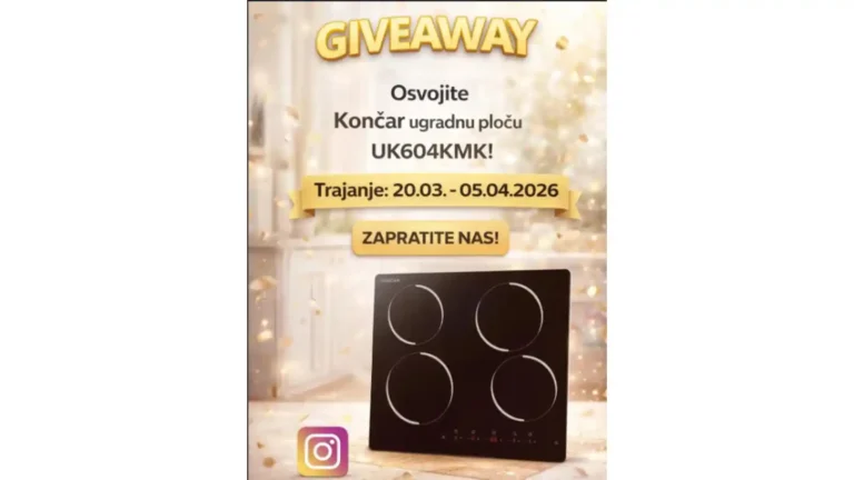 Nitomwebshop giveaway: Osvoji Končar ugradnu ploču