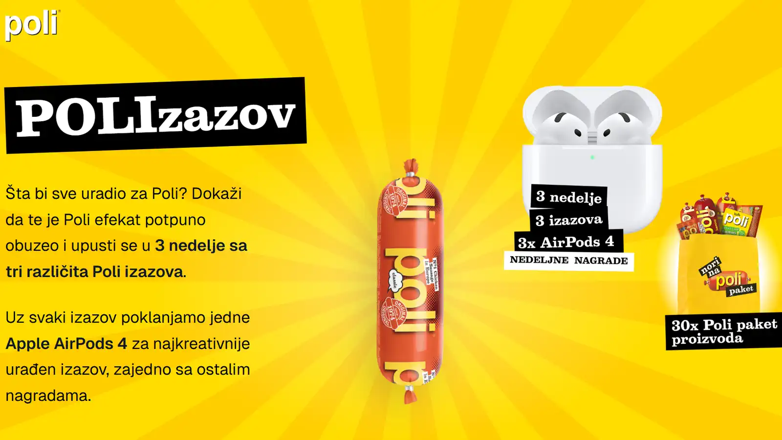 Poli nagradni izazov: POLIzazov za nagrade!