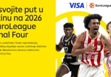 Raiffeisen nagradna igra uz VISA kartice za putovanja u Atinu na finale EuroLeague
