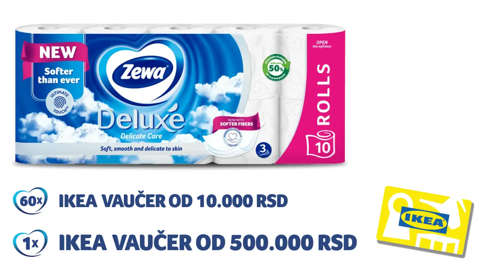 Zewa nagradna igra 2026: Tvoj dom, tvoja Zewa
