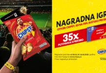 Chipsy nagradna igra 2026: Otvori Chipsy, idi na Fifa SP2026