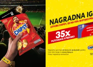 Chipsy nagradna igra 2026: Otvori Chipsy, idi na Fifa SP2026