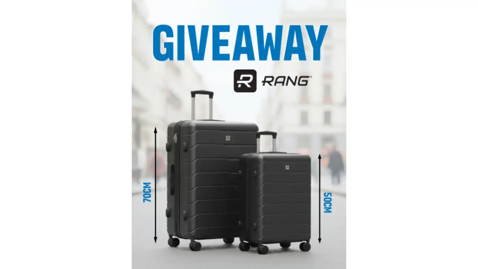 eplaneta giveaway za dva RANG putna kofera