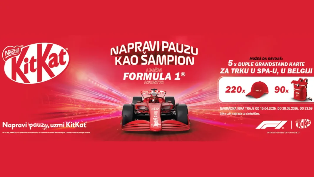 KitKat nagradna igra 2026: Napravi pauzu kao šampion!