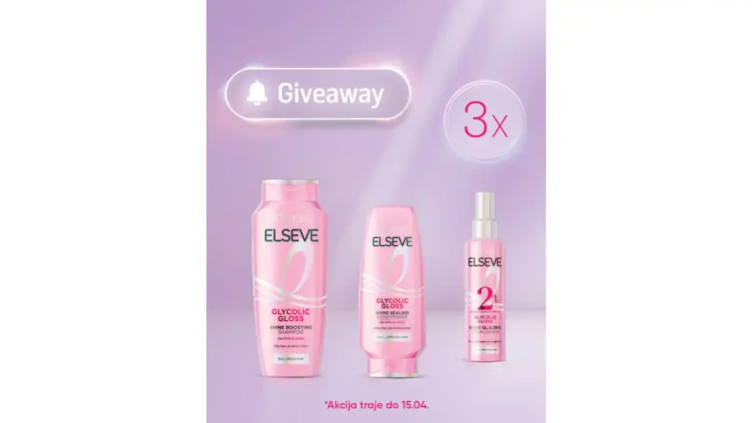 Lilly giveaway za sjajnu kosu