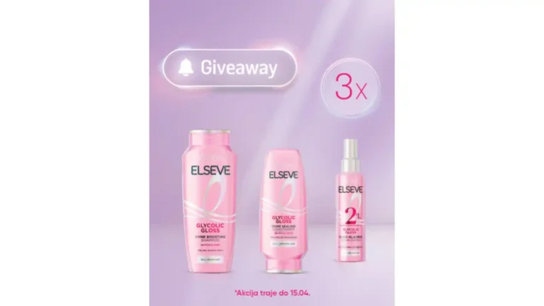 Lilly giveaway za sjajnu kosu