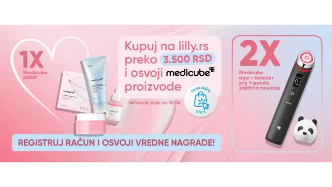 Lilly nagradna igra: Kupuj online i osvoji medicube proizvode!