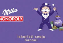 Milka nagradna igra: Milka MONOPOLY za nagrade