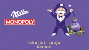 Milka nagradna igra: Milka MONOPOLY za nagrade
